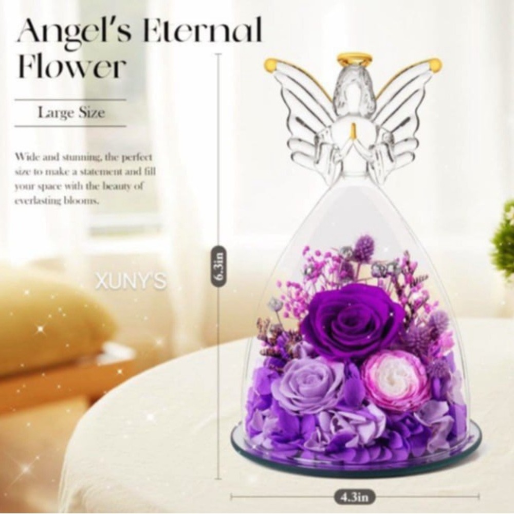 Light angel roses